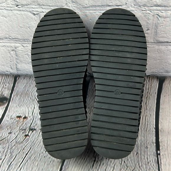 MUGUAN COMPANY - 1997 Black Silver Jeweled Slip On Flats - Picture 11 of 17